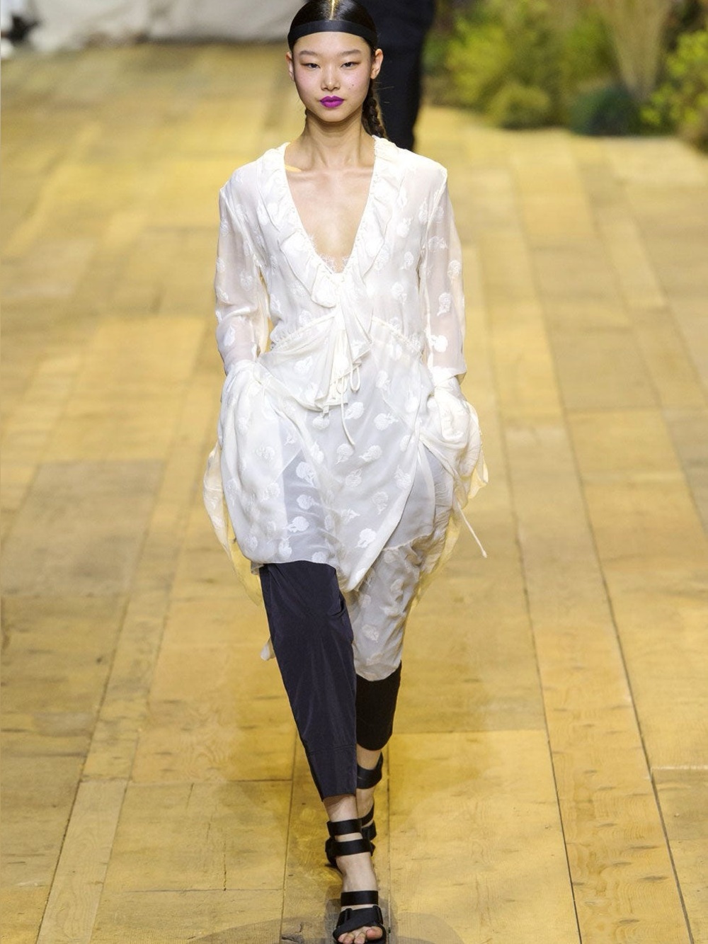 H&M Runway Paris Fashion Week Boho Tunic 4